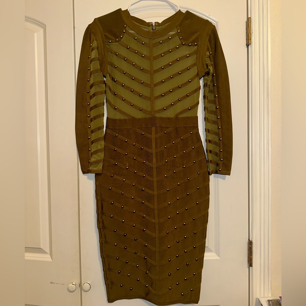 Green dress